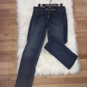 Lucky Zoe Straight Jeans, Size 8/29; low rise